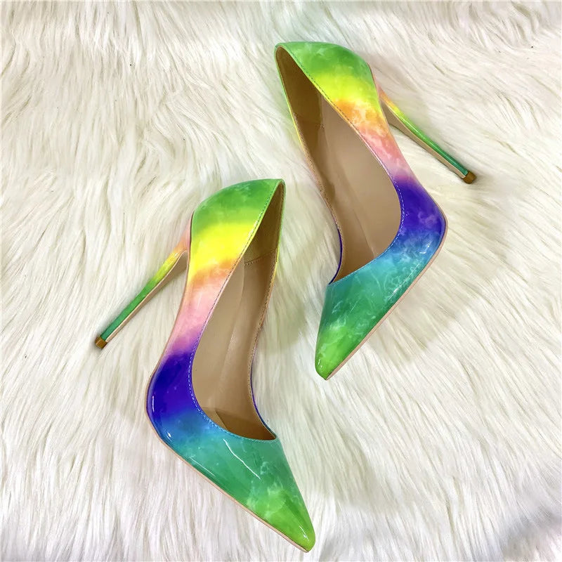 Skittles Style Heels