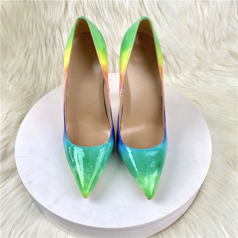 Skittles Style Heels