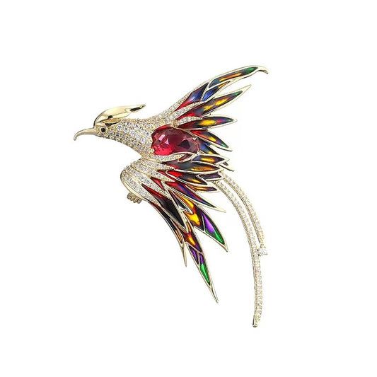 Phoenix Brooch