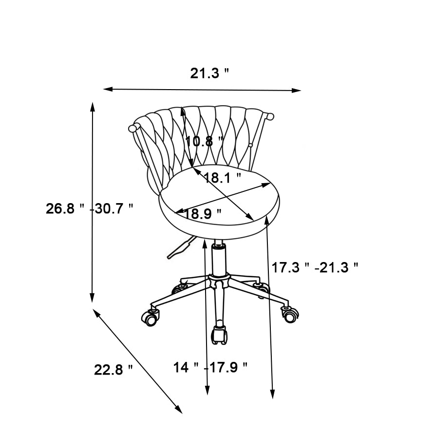 360 Designer Style Chair (Yellow)
